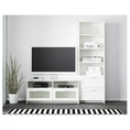 ส่งฟรี  ชุดตู้ทีวี ขาว 180x41x190 ซม. TV storage combination white 180x41x190 cm TV cabinet modern TV cabinet TV Stand Wood TV Table Stroage ตู้วางทีวี โต๊ะวางทีวี ตู้โชว์วางทีวี โต๊ะไม้วางทีวี