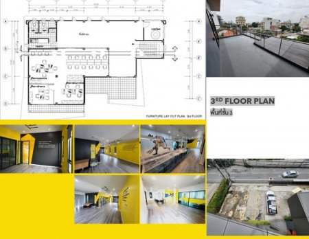 ให้เช่าHome Office - สำนักงาน พระราม 9 พื้นที่ 1 งาน 48 ตร.วา ใกล้ The Nine รูปที่ 4