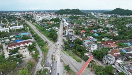 ขาย ที่ดิน ทำเลดี วิวสวยบ้านสวนแสนสุข ถ้ำเขาหลวง 352 ตร.วา ถนนโครงคอนกรีตกว้าง 8 เมตร ใกล้แหล่งความเจริญ รูปที่ 4