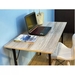 รูปย่อ โต๊ะทำงาน โต๊ะวางของ โต๊ะพับอเนกประสงค์ 60120 cm.ลายไม้ รุ่นHM101 ยอดขายดีอันดับหนึ่ง รูปที่3