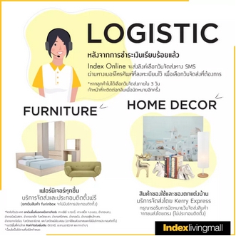 INDEX LIVING MALL MARQUINA TV STAND 180 CM.  BLACKMARBLE รูปที่ 1