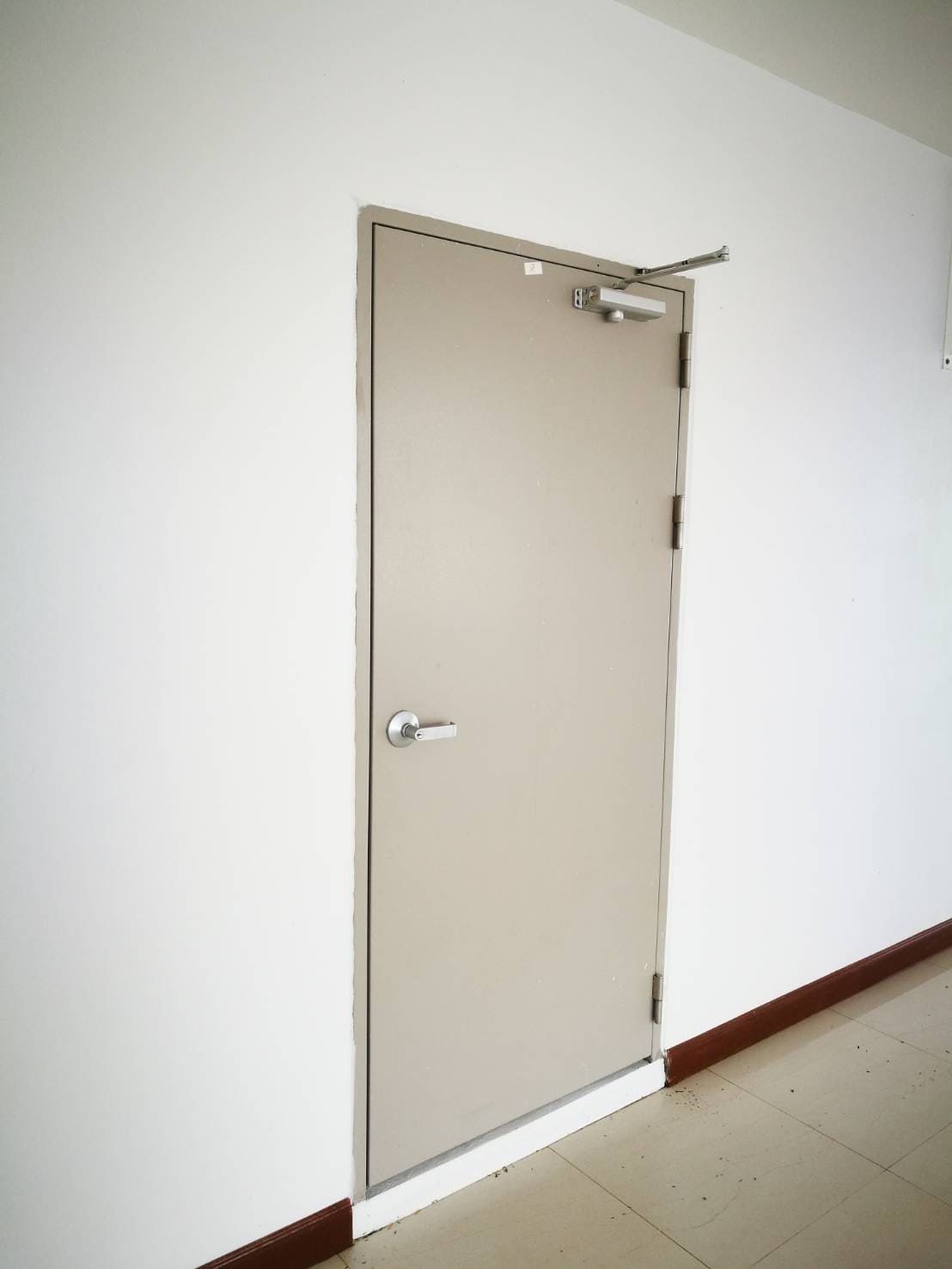 ประตูเหล็ก ประตูหนีไฟ วงกบเหล็ก Double R Product รูปที่ 1