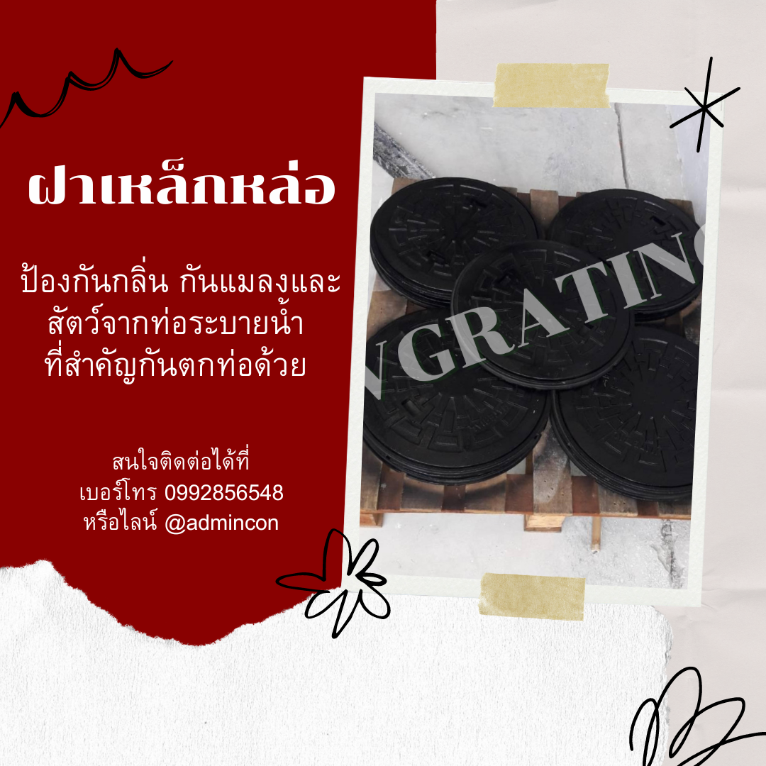 ฝาแมนโฮล รูปที่ 6