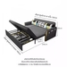 รูปย่อ spring home โซฟานอน 4ฟุต ด้วยการจัดเก็บ พร้อมหมอน2ใบ พอร์ตusb ปลอกถอดซักได้ โซฟา 2ที่นั่ง โครงเหล็ก ไม้เนื้อแข็ง โซฟาปรับนอนได้ โซฟาเบท sofa bed รูปที่3