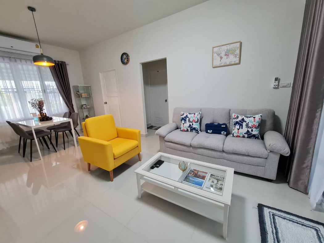 ขายบ้านเดี่ยวโครการบ้านบารมี 1 100 ตรว.3 ห้องนอน 2 ห้องน้ำ อ.องค์รักษ์ จ.นครนายก รูปที่ 2