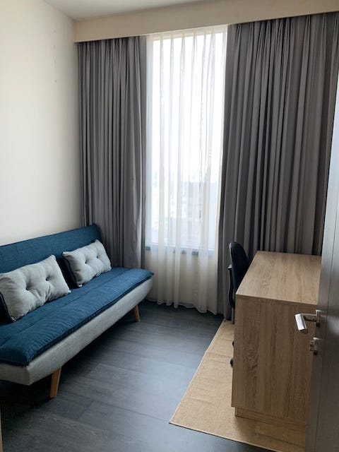 Edge Sukhumvit 23 spacious safe 30th floor BTS Asoke รูปที่ 1