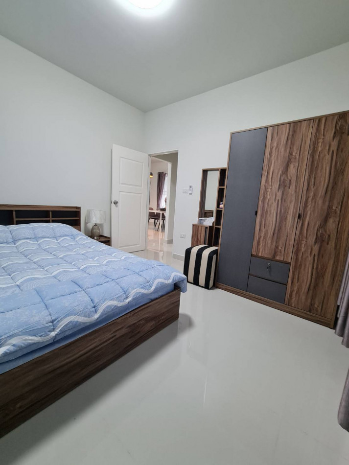 ขายบ้านเดี่ยวโครการบ้านบารมี 1 100 ตรว.3 ห้องนอน 2 ห้องน้ำ อ.องค์รักษ์ จ.นครนายก รูปที่ 5