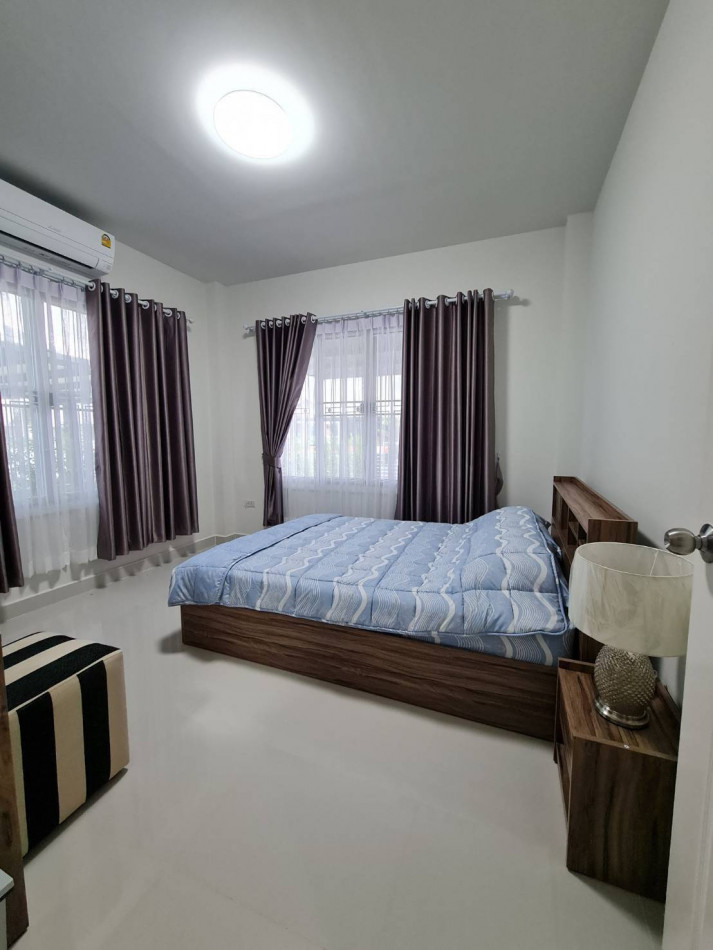 ขายบ้านเดี่ยวโครการบ้านบารมี 1 100 ตรว.3 ห้องนอน 2 ห้องน้ำ อ.องค์รักษ์ จ.นครนายก รูปที่ 4