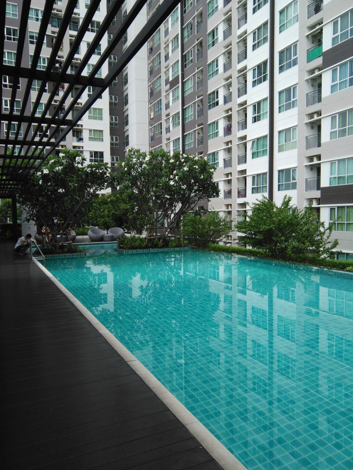 ขาย คอนโด ตกแต่งพร้อมเข้าอยู่ Aspire พระราม4 28 ตรม. รูปที่ 2