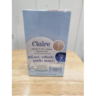 1 แถม 1 Claire Triple C Skin Booster Treatment Pad แคลร์ ทริปเปิ้ลซี สกิน บูสเตอร์ ทรีทเม้นท์ แพด แผ่นสำลีพิเศษ รูปที่ 1