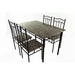 รูปย่อ Dining Table ชุดโต๊ะอาหาร โต๊ะกินข้าวลายหินอ่อน โต๊ะอเนกประสงค์ 4 ที่นั่ง 3 สีให้เลือก รูปที่3