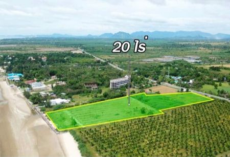 ขาย ที่ดิน เมืองพักตากอากาศชะอำ 20 ไร่ ด้านหน้าติดถนนหลัก เส้นชะอำ-ปึกเตียน
ด้านหลังติดทะเล ชายหาดสวยงาม รูปที่ 3