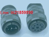 คอนเนคเตอร์โลหะสีเขียวทหาร,Circular connector Military connector รูปที่ 3