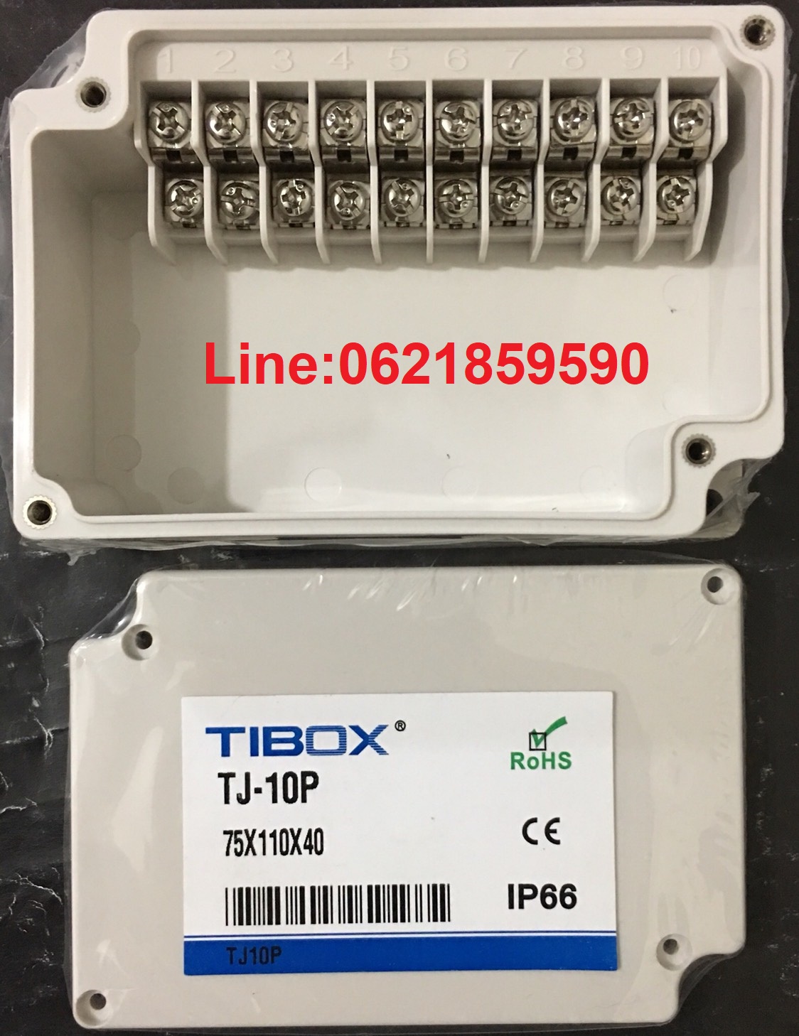 Terminal block box IP66-IP67,Tibox. boxco IP68 รูปที่ 1