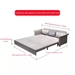 รูปย่อ spring home โซฟานอน พร้อมหมอน2ใบ ด้วยการจัดเก็บ ปลอกถอดซักได้ โครงเหล็ก โซฟาเบท 4ฟุต โซฟา 2ที่นั่ง โซฟาปรับนอนได้ พร้อมส่ง sofa bed รูปที่2