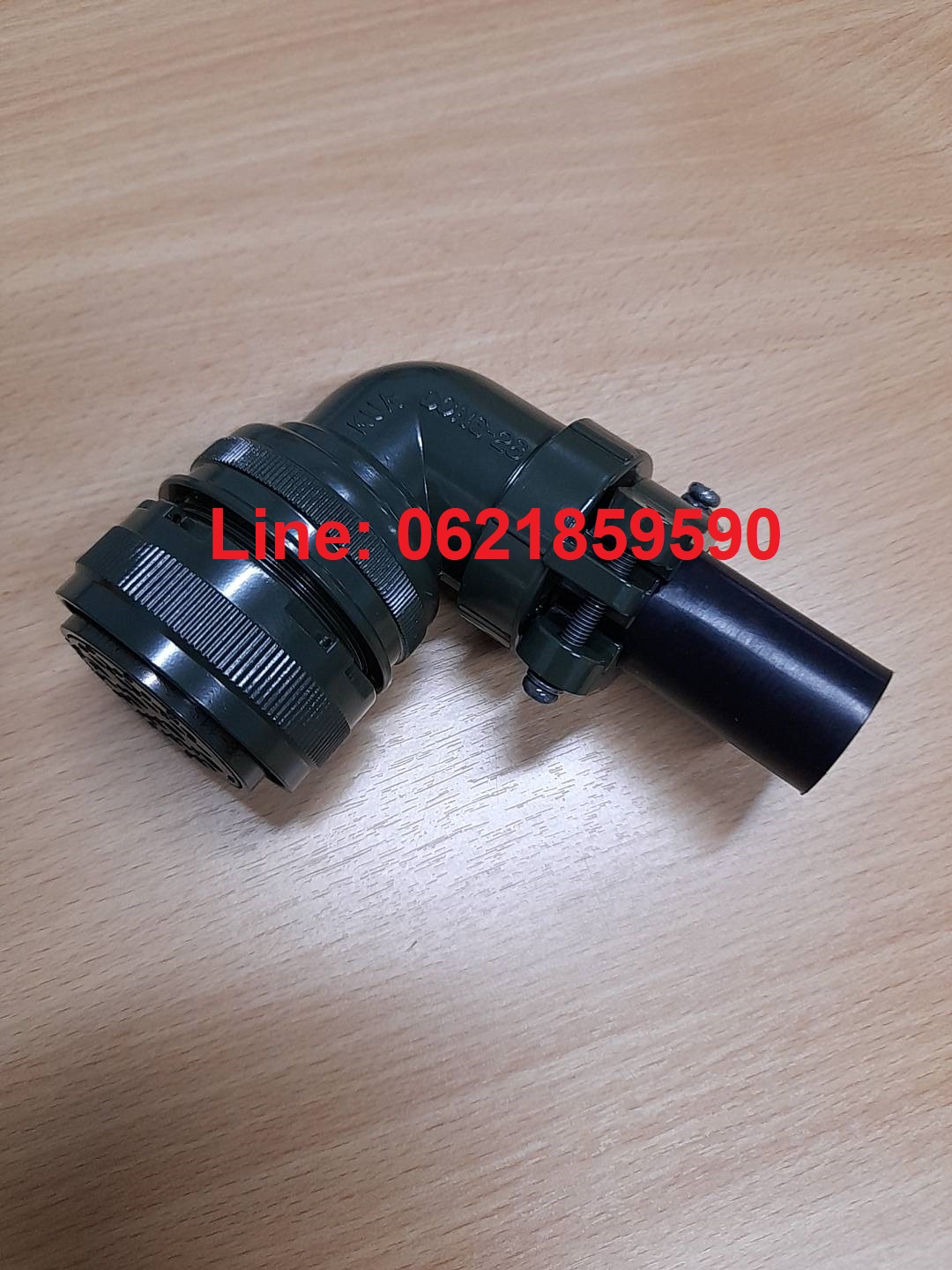 คอนเนคเตอร์โลหะสีเขียวทหาร,Circular connector Military connector รูปที่ 4