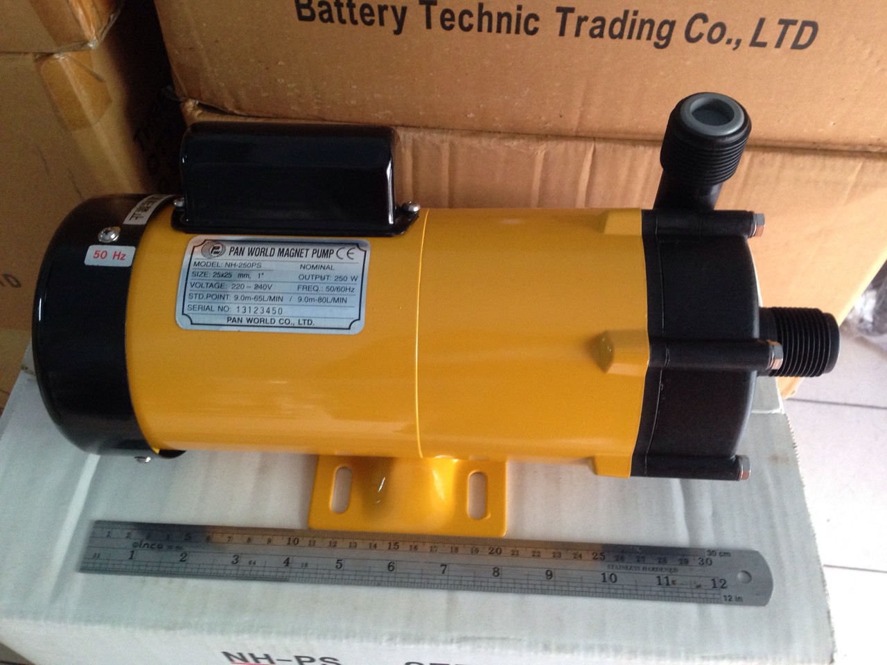 Magnetic drive pump รุ่น NH250PS รูปที่ 6