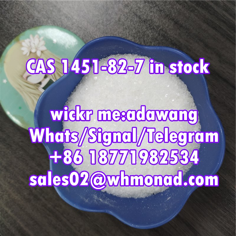 best selling of  2-Bromo-4'-methylpropiophenone CAS 1451-82-7 from China online contact wickr:adawang รูปที่ 1