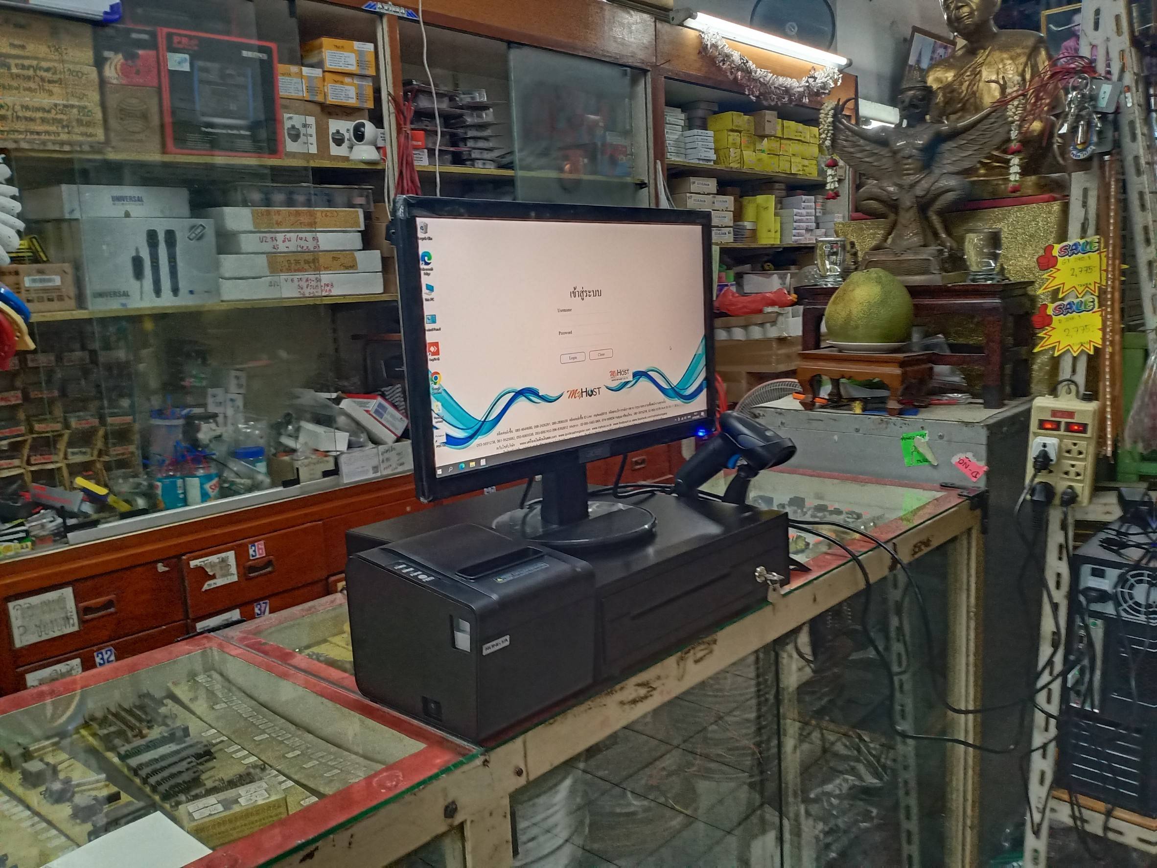 เครื่องคิดเงินราคาถูก คุณภาพดี บริการเยี่ยม รูปที่ 4