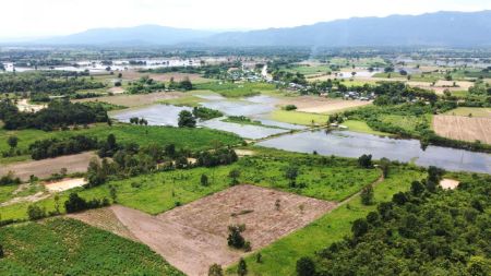 ขาย ที่ดิน โฉนดครุฑ​แดง​ นส​ 4 จ.ตาก 2 ไร่ วิวภูเขาล้อมรอบ ที่ดินเป็นที่เนินสวยน้ำไม่ท่วม รูปที่ 3