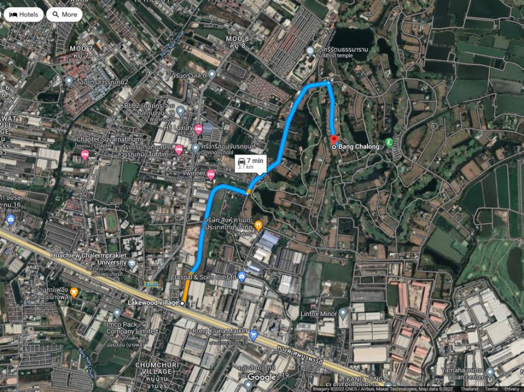 ขาย ที่ดิน ในสนามกอล์ฟ เลควูด Lakewood ซอย 16 ขนาด 1 ไร่ แปลงสวยสี่เหลี่ยม อยู่ในโครงการหรูมีระดับ เป็นส่วนตัว เหมาะสร้างบ้าน รูปที่ 3