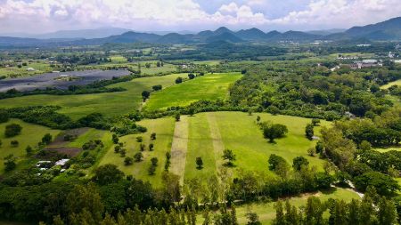ขาย ที่ดิน โฉนดครุฆแดง ฟรีค่าใช้จ่ายแบ่งขาย บิ๊กเม้าเท้นวิว 3 งาน 39 ตร.วา โอบล้อมด้วยวิวเขา ติดลำธารสาธารณะ รูปที่ 5