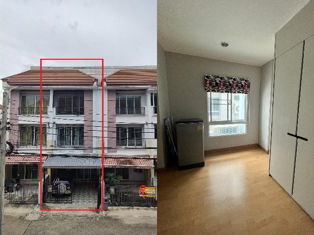 PO206 ให้เช่าทาวน์โฮม 3 ชั้น บ้านกลางเมืองลาดพร้าว 101 BAAN KLANG  27,000 บาท รูปที่ 1