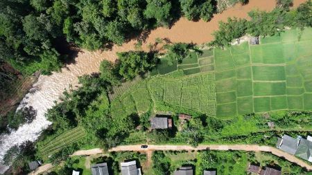ขาย ที่ดิน ติดถนนคอนกรีต ทุกแปลงติดลำธารแม่น้ำขาน 100 ตร.วา ฟรีค่าโอน ใกล้แหล่งท่องเที่ยว รูปที่ 5