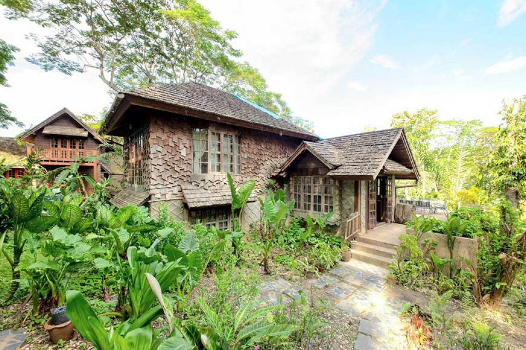 GCHS#810 Country Home สไตล์คลาสสิค 2 อาคาร ท่ามกลางธรรมชาติ วิวภูเขา แม่ริม เชียงใหม่ รูปที่ 1