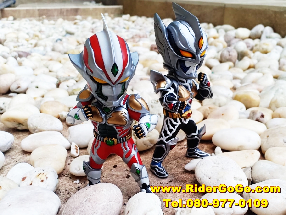 โมเดลกายเฟิร์ด เดธเฟิร์ด เทพนักสู้เจ็ดดาวกายเฟิร์ด Guyferd VS Deathferd โมเดลทำสีสวยงาม ของแท้จากประเทศญี่ปุ่น รูปที่ 3