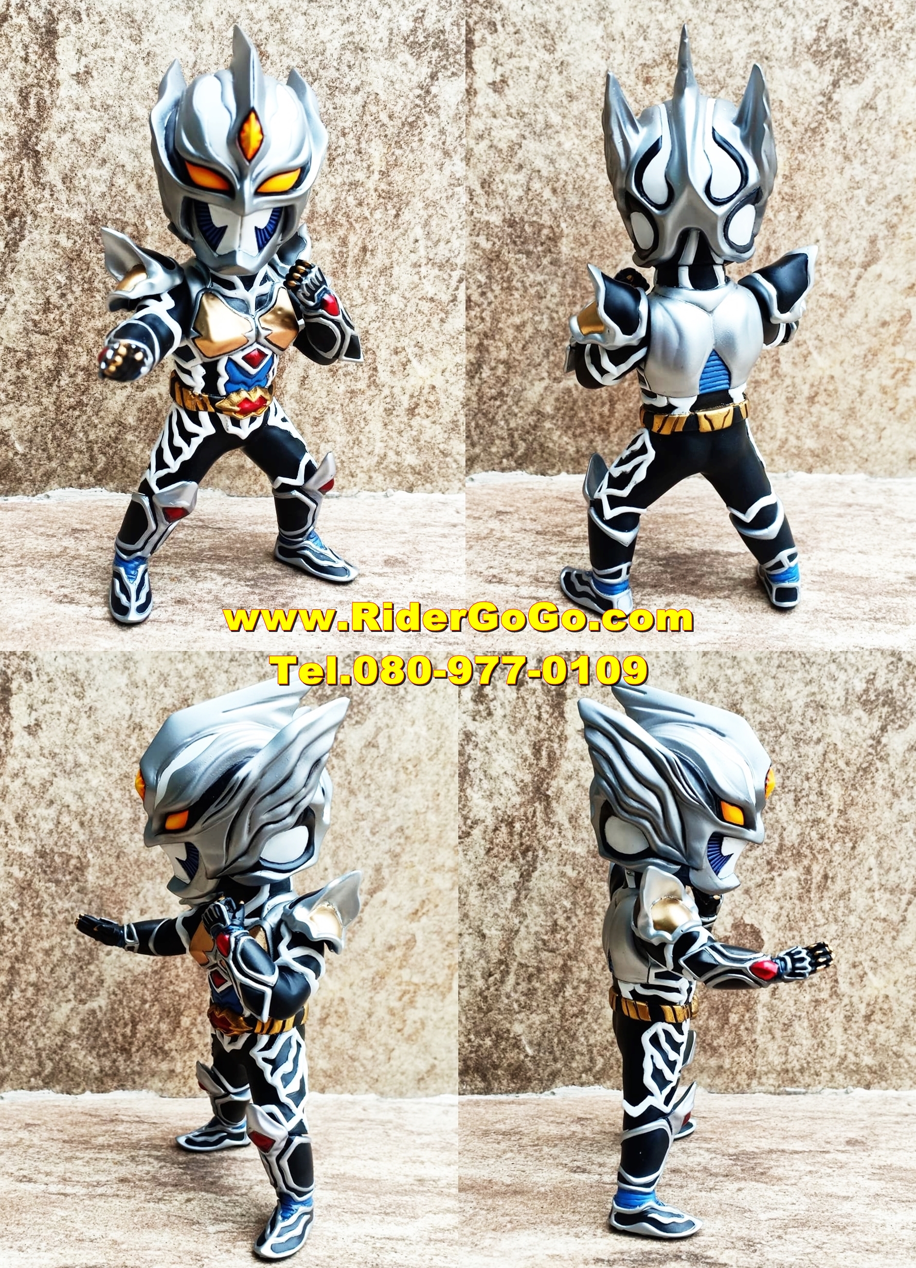 โมเดลกายเฟิร์ด เดธเฟิร์ด เทพนักสู้เจ็ดดาวกายเฟิร์ด Guyferd VS Deathferd โมเดลทำสีสวยงาม ของแท้จากประเทศญี่ปุ่น รูปที่ 7