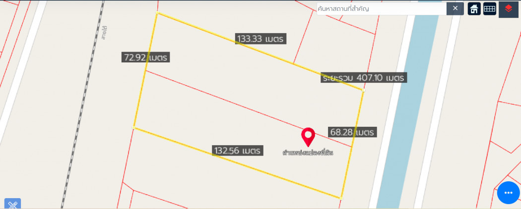 ขายที่ดินสวยใกล้ตัวอำเภอบ้านโป่ง เนื้อที่ 5 ไร่ 3 งาน บ้านโป่ง ราชบุรี เหมาะปลูกบ้านจัดสรร ที่ดินแบ่งขาย รูปที่ 4