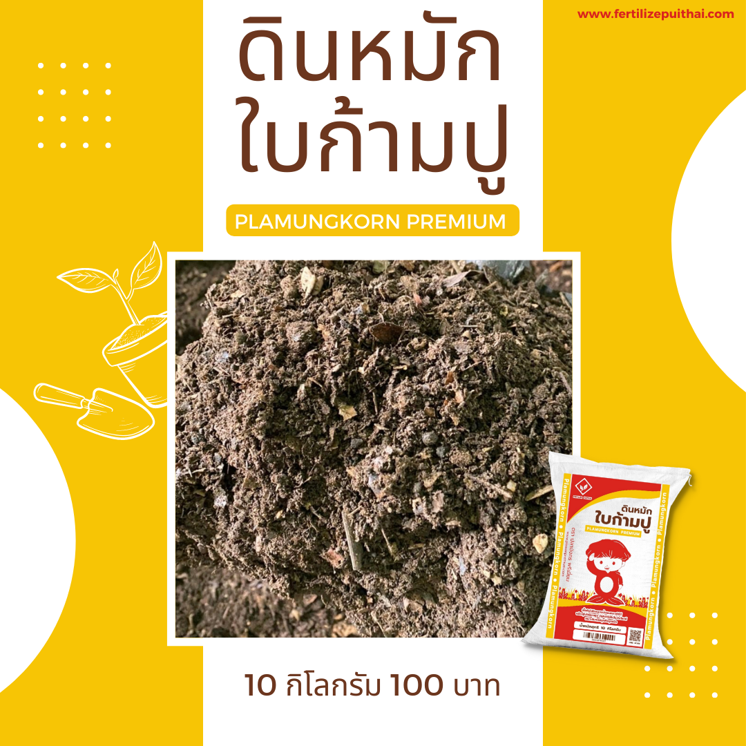 ดินหมักใบก้ามปู PlamungKorn Premium รูปที่ 3
