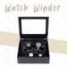 รูปย่อ 🎁11.11 ลดพิเศษ 🎁 Watch Winder กล่องเก็บนาฬิกา 4 เรือน กล่องหมุนนาฬิกา ตู้เก็บนาฬิกา สินค้ามีจำนวนจำกัด รูปที่3