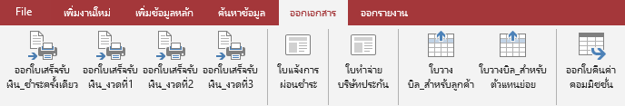 โปรแกรมเก็บข้อมูลลูกค้าประกันภัย รูปที่ 5