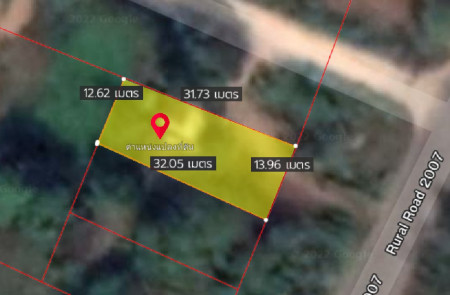 ขายที่ดินโนนห้อม 126 ตรว. ติดถนนเส้น 2007 ใกล้เทศบาลโคกมะกอก - 2.6 กม. อ.เมือง จ.ปราจีนบุรี รูปที่ 1