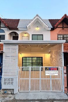 ขาย ทาวน์โฮม หมู่บ้านสำเร็จวิลล์1 85 ตรม. 19.5 ตร.วา บ้าน Renovate สวยงามพร้อมยื่น Bank รูปที่ 1