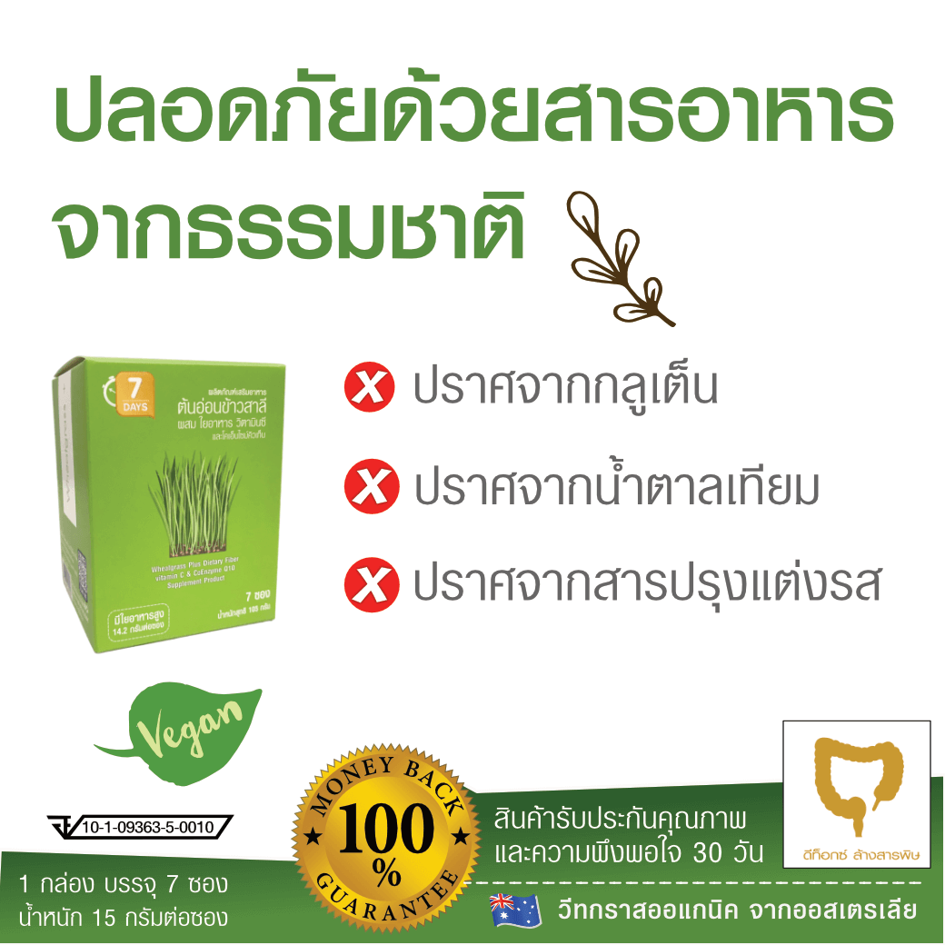 Wheatgrass+ ต้นอ่อนข้าวสาลี รูปที่ 7
