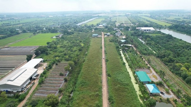 ที่ดินแบ่งขาย ไทรน้อย-นนบุรี กับทำเลคุณภาพ ใกล้แหล่งชุมชน เหมาะทำบ้าน,หอพัก รูปที่ 1