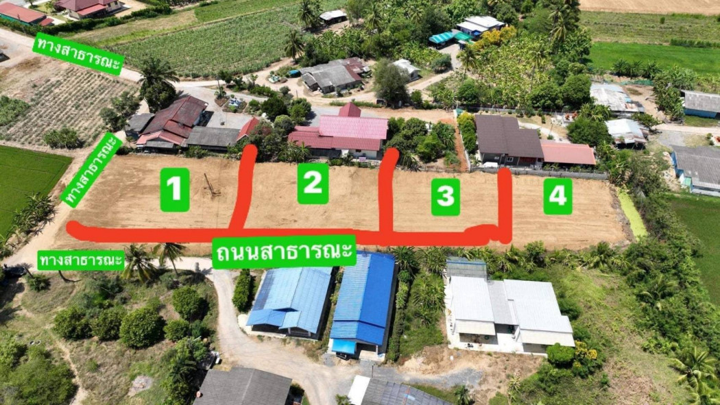 ขายที่ดินถมแล้วราคาถูก มีให้เลือกเนื้อที่ 130-150-200 ตรว แสนตอ ท่ามะกา กาญจนบุรี เหมาะปลูกบ้านอยู่อาศัย รูปที่ 1