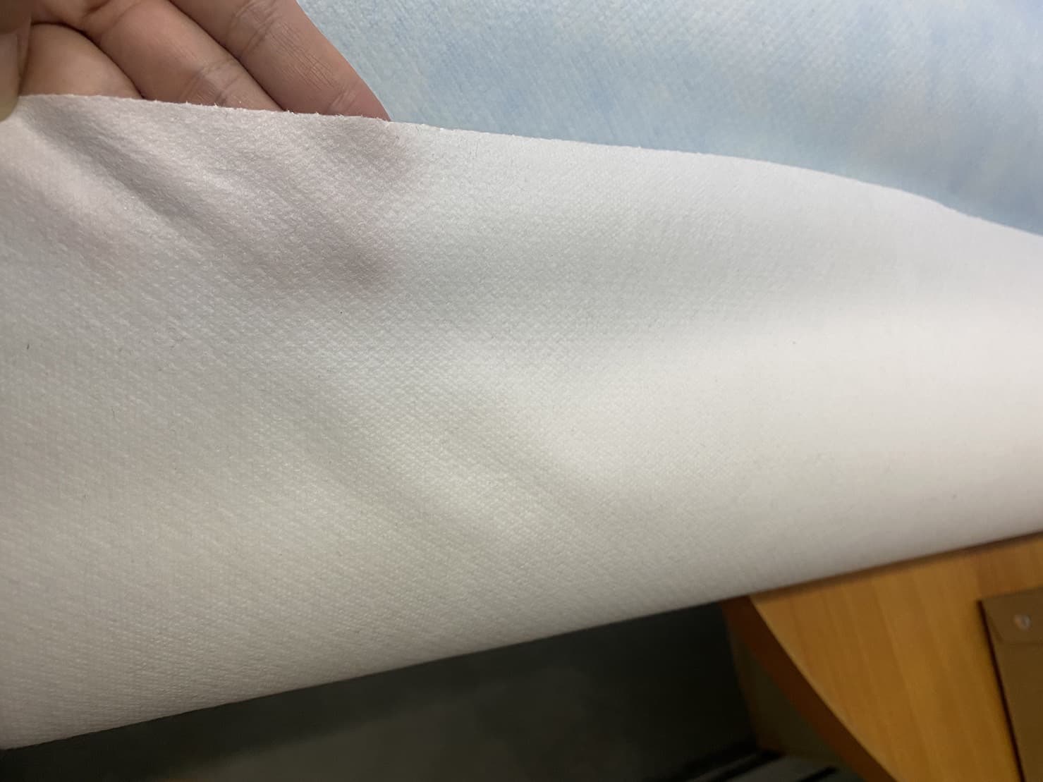 ผ้านอนวูฟเวนชนิดผ่องถ่ายอากาศได้ Non-Woven Fabric Breathable Cloth-like (Medical Grade)  รูปที่ 4