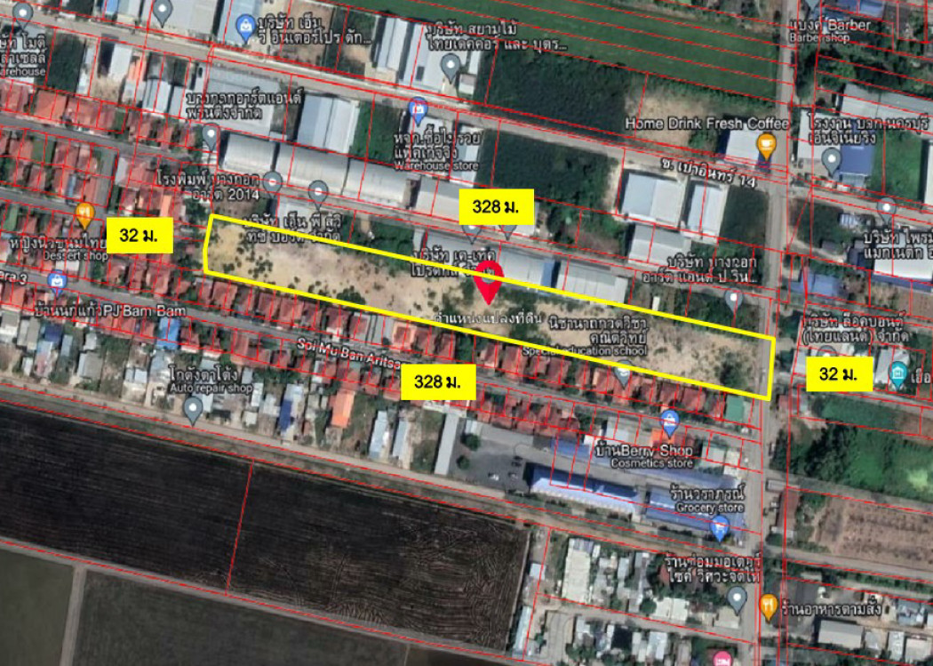 ขาย ที่ดิน ลาดหลุมแก้ว บางบัวทอง 6 ไร่ 2 งาน 77 ตร.วา เหมาะทำโครงการ โกดัง รูปที่ 2