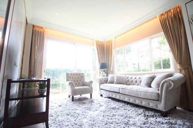 For rent luxury house in Kaset Nawamin area near Chocolate Ville Rental price 175000 รูปที่ 1