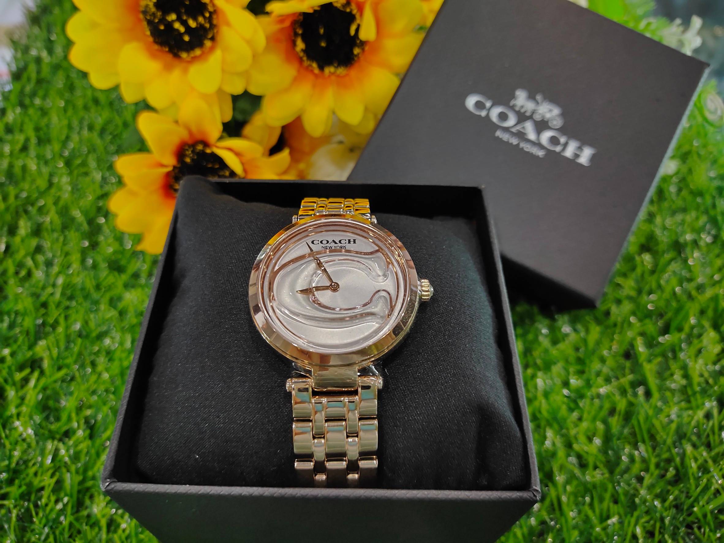 ประกันศูนย์ไทย COACH รุ่น CO14503234 นาฬิกาผู้หญิง สีโรสโกลด์ ขนาดหน้าปัด : 36 มม รูปที่ 6