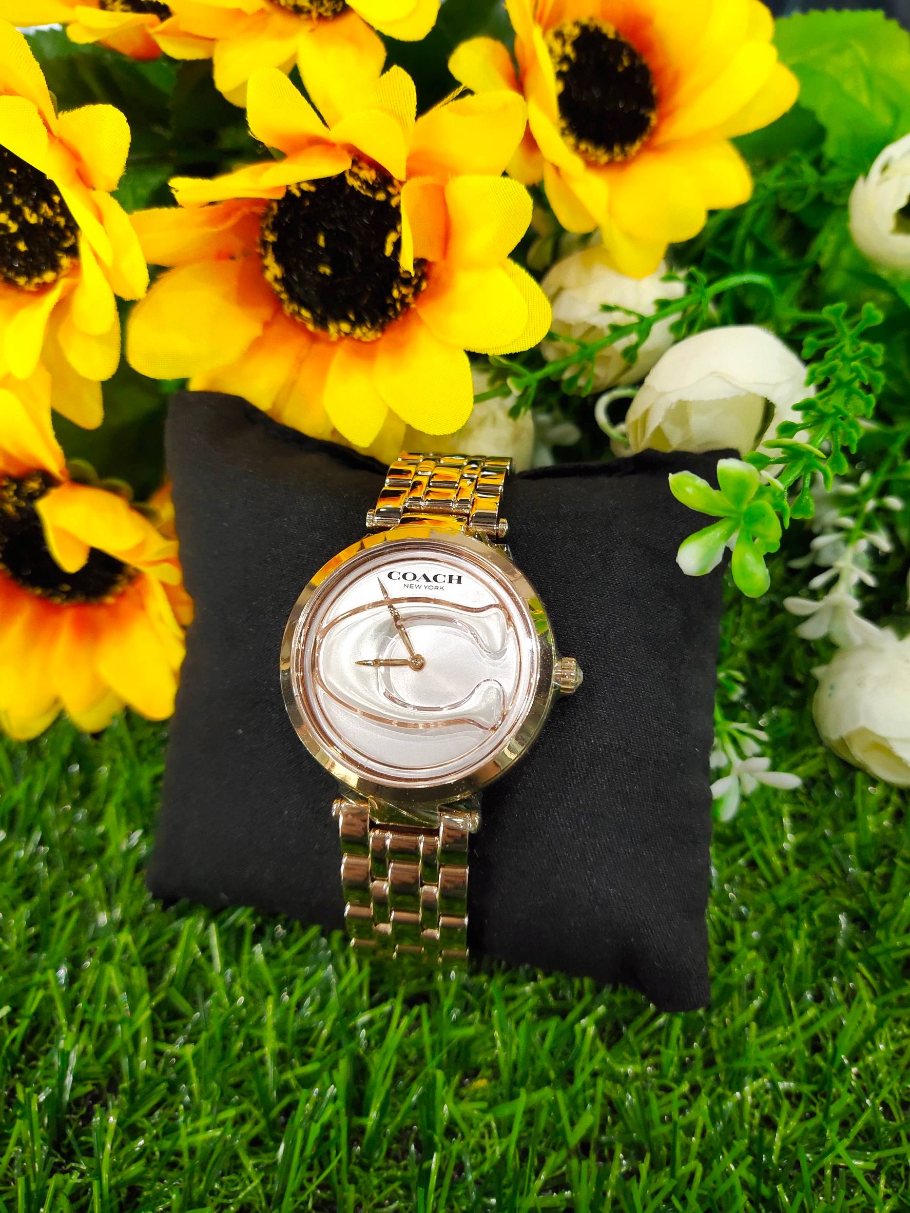 ประกันศูนย์ไทย COACH รุ่น CO14503234 นาฬิกาผู้หญิง สีโรสโกลด์ ขนาดหน้าปัด : 36 มม รูปที่ 5