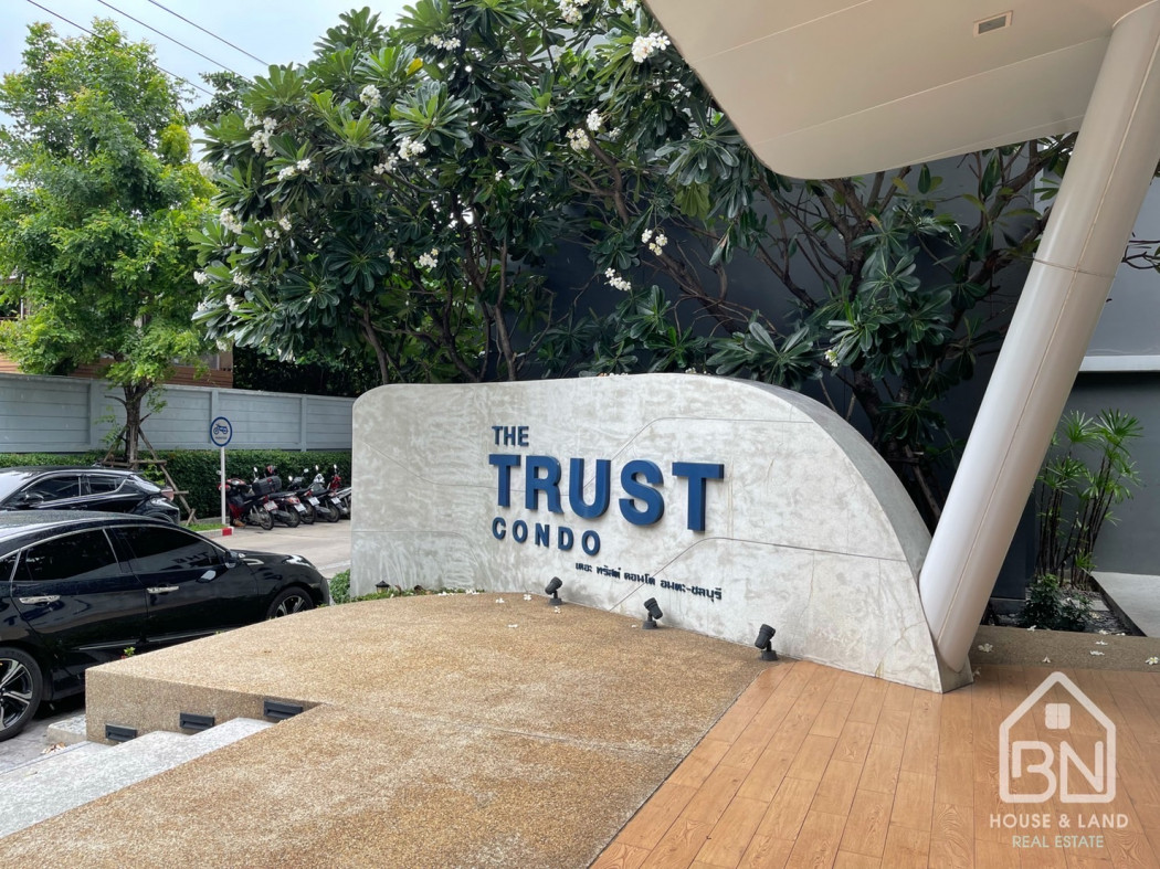 ขาย คอนโด ขายต่ำกว่าทุน THE TRUST CONDO อมตะ-ชลบุรี 29.7 ตรม. อยู่ได้ทั้งนักศึกษาและคนวัยทำงาน รูปที่ 1