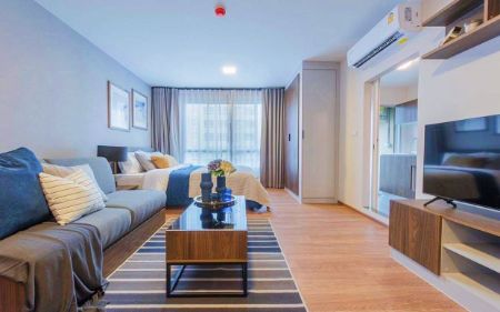 ให้เช่า คอนโด D Condo Tann Charan is Condo Low Rise D Condo Tann Charan  27.05 ตรม. เพดานสูง 2.5ม. Condo สไตล์บ้านสวน ไทยโมเดิร์น ร่มรื่น รูปที่ 1