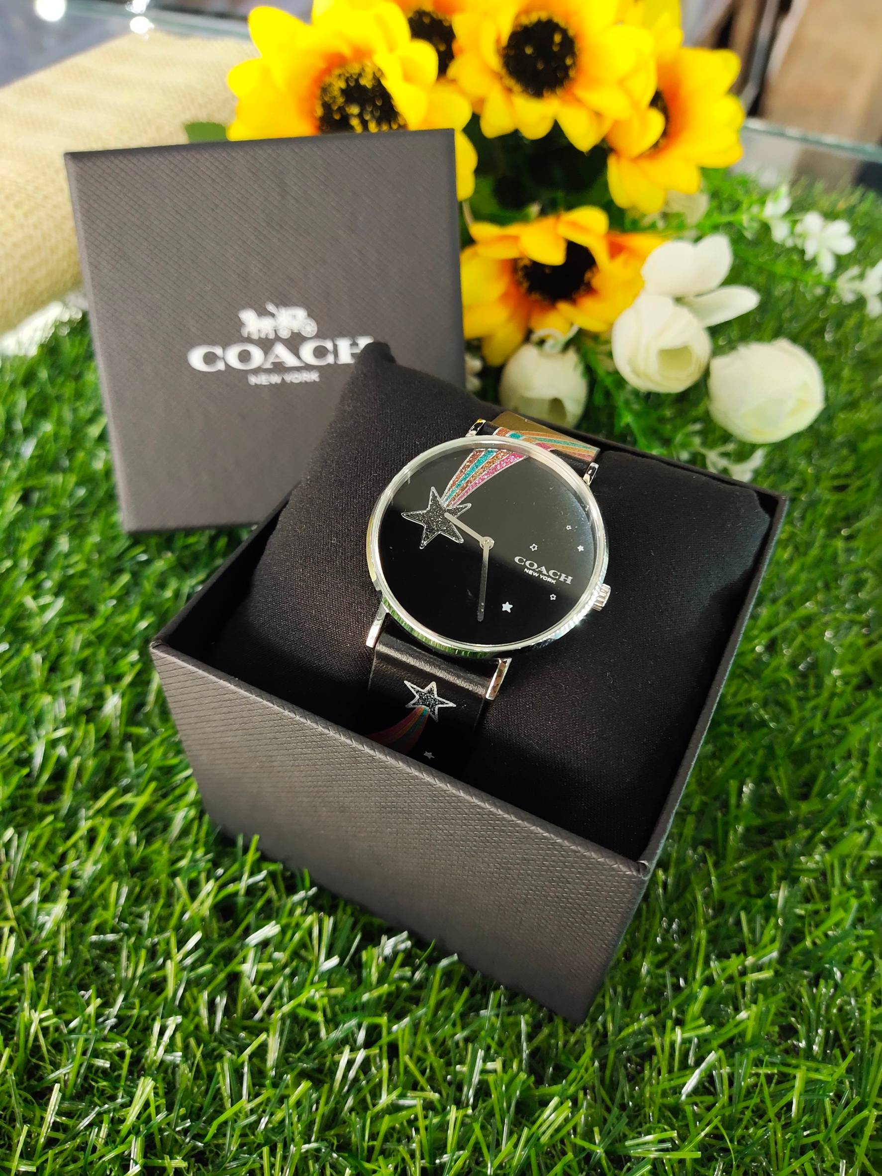 ประกันศูนย์ไทย COACH รุ่น CO14503039 นาฬิกาสำหรับผู้หญิง สีดำ รูปที่ 5