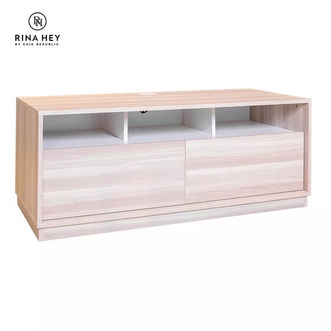 RINA HEY ZUMA120 ชั้นวางทีวี ชั้นวาง โต๊ะวางทีวี ตู้วางทวี TV stand W120 x D45 x H47 cm  สี ธรรมชาติ รูปที่ 1