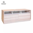 RINA HEY ZUMA120 ชั้นวางทีวี ชั้นวาง โต๊ะวางทีวี ตู้วางทวี TV stand W120 x D45 x H47 cm  สี ธรรมชาติ
